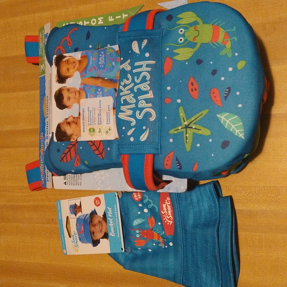 Swim school safety jacket